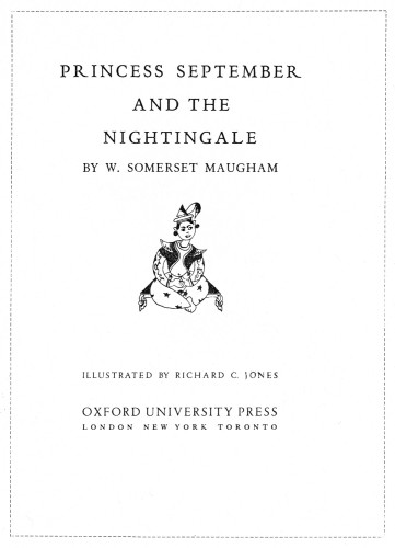 Princess September and the Nightingale