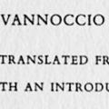 The Pirotechnia of Vannoccio Biringuccio