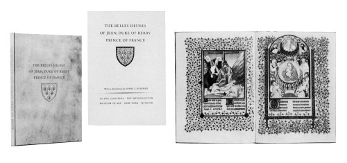 The Bellies Heures of Jean, Duke of Berry, Prince of France
