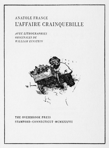 L’Affaire Crainquebille