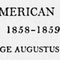 South American Journals, 1858–1859