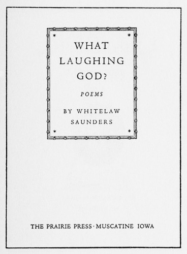What Laughing God?