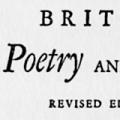 British Poetry and Prose, Revised Edition