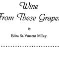 Wine from these Grapes