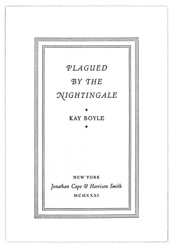 Plagued by the Nightingale