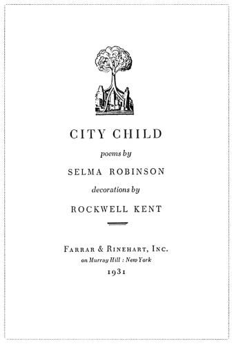 City Child, Poems