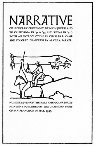 Narrative of Nicholas “Cheyenne” Dawson