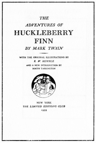 The Adventures of Huckleberry Finn
