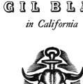 A Gil Blas in California
