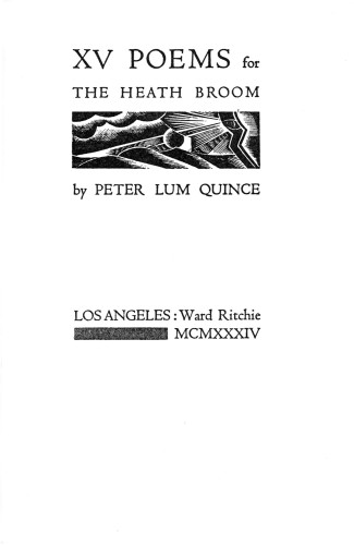 Fifteen Poems for the Heath Broom