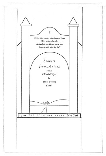 Sonnets from Antan
