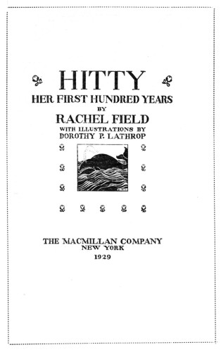 Hitty: Her First Hundred Years
