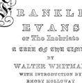 Franklin Evans, or The Inebriate: A Tale of the Times