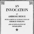 An Invocation