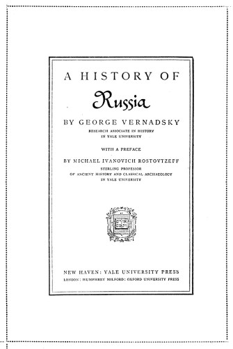 A History of Russia