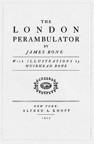 The London Perambulator