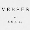 Verses by F.R.H., Jr.