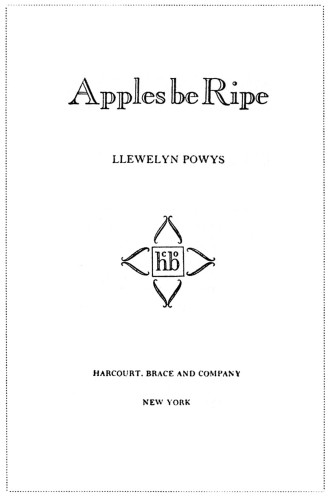 Apples Be Ripe
