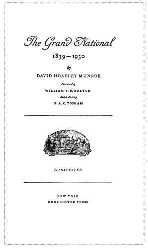 The Grand National 1839–1930