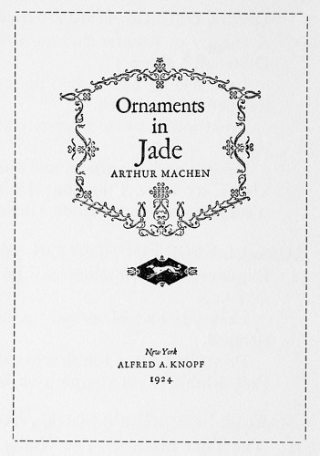 Ornaments in Jade