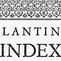 Plantin’s Index Characterum of 1567