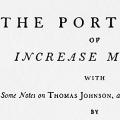 The Portraits of Increase Mather, with Some Notes on Thomas Johnson, an English Meszzotinter