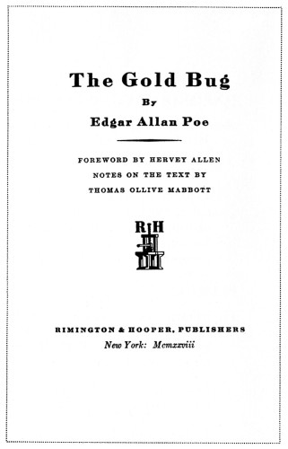 The Gold Bug