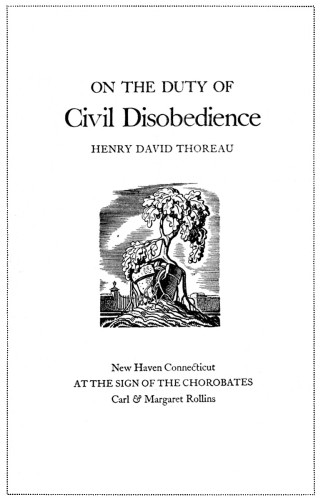 On the Duty of Civil Disobedience