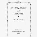 Ramblings in Rhyme