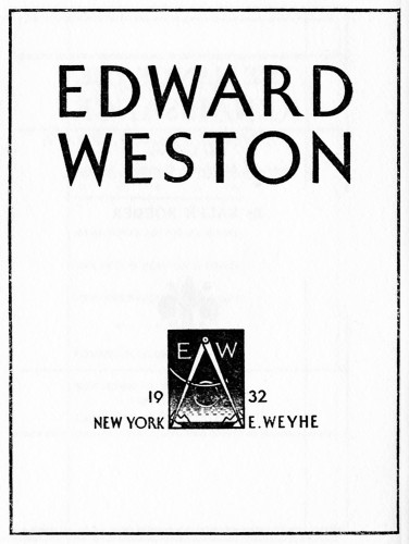 Edward Weston