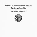 Conrad Ferdinand Meyer: The Style and the Man