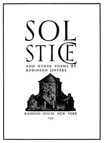 Solstice and Other Poems