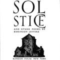 Solstice and Other Poems