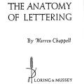 The Anatomy of Lettering