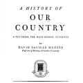 A History of Our Country