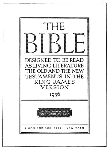 The Bible: Designed to be Read as Living Literature