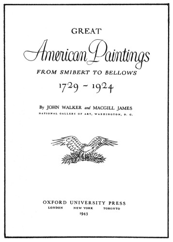 Great American Paintings