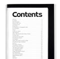 The Next Page: Thirty Tables of Contents