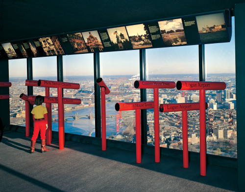 Tubescopes, John Hancock building observatory, Boston