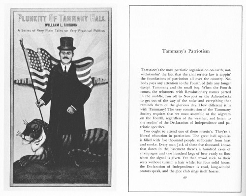 Plunkitt of Tammany Hall