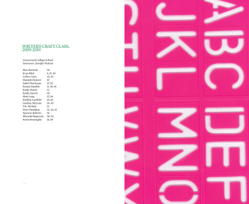 Writers Craft Anthology 2010