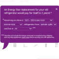 Home appliance energy use interactive calculator