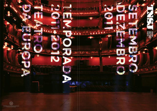 Teatro Nacional São João Visual Identity