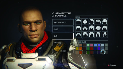 Destiny user interface