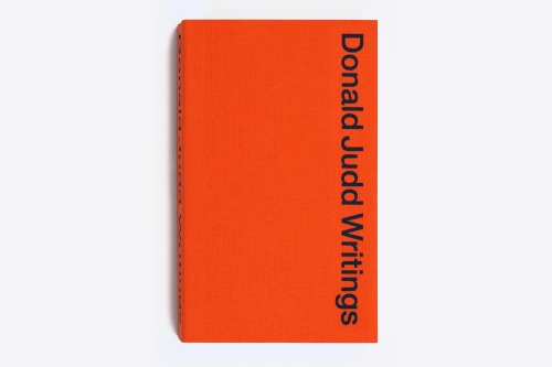 Donald Judd Writings