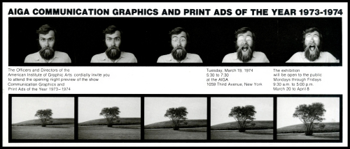 1973–1974 AIGA Mail Promotion Card